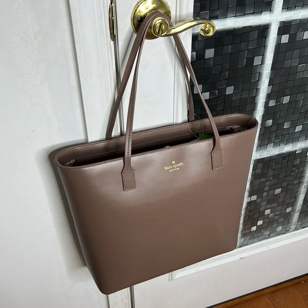 ♠️ Kate spade NWT $598 grecia Kearny street duskcity leather large tote ♠️